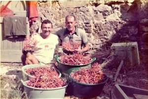  I sommozzatori corallari Paolo Bencini e Giovanni Maianti, anni ‘80