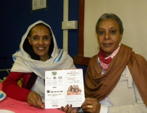 Festa con le donne eritree