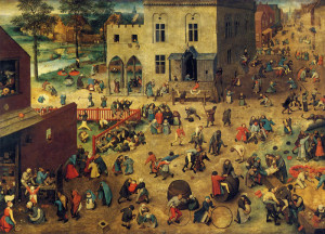  P. Brueghel - Giochi di bambini (1560)