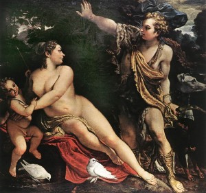 Annibale Caracci, Il mito di Venere e Adone