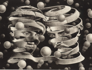  Escher, Bond of Union, 1956