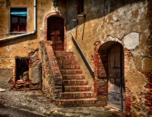 Il borgo fantasma di Toiano, in Toscana