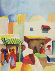  Klee, Mercato a Tunisi, 1914