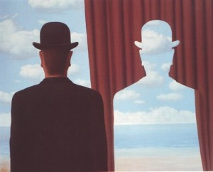 Magritte, Decalcomania, 1966