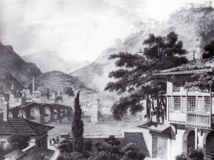 Berat, disegno di C.Cockerell, 1813