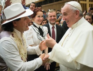 . Santino e Papa Francesco