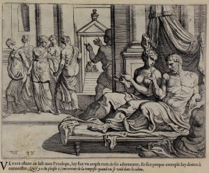 Il letto di Ulisse, Theodoor van Thulden sec. XVII.
