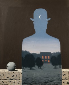  Il donatore felice, di R. Magritte, 1966.