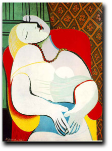 Pablo Picasso, Le Rêve, 1932.