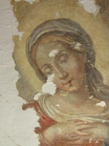 Volto-di-Madonna-affresco-nel-convento-di-Santa-Caterina-da-Siena-al-Rosario