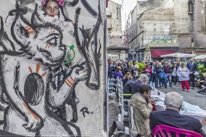 Manifestazione per la rinascita della Vucciria (ph. A. Belvedere).