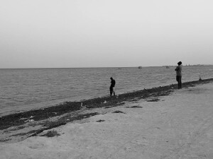 Sfax, spiaggia di Sidi Mansour, dopo il naufragio (ph. Silvia Di Meo)
