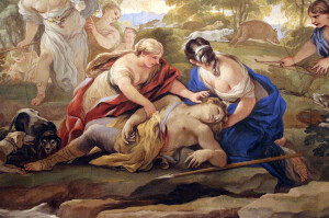 Adone ucciso dal cinghiale, Luca Giordano, 1682