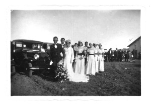 Matrimonio in campagna di zia Vitina (Archivio Pendola)