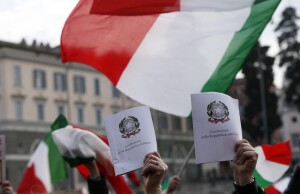 COSTITUZIONE:DA PALCO ROMA,SIAMO 1 MILIONE IN PIAZZE ITALIA