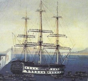  The 80 - gun vessel Gioacchino (https://www.lavocedelmarinaio.com/2022/06/vascello-gioacchino/)