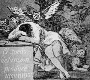 Francesco Goya, Le Cronichos, acquatinta n. 43, 15