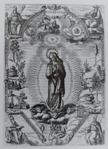 Ignoto incisore, Immacolata 1587 