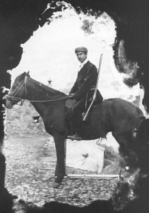 Militello Rosmarino, Cacciatore a cavallo, anni '20 (ph. Andrea Algerì)