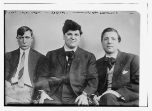 Caruso, Ettor e Giovannitti in manette, Salem 1912