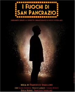 Spettacolo teatrale “I fuochi di San Pancrazio”, regia di Francesco Siggillino, Potenza, 15 dicembre 2023.