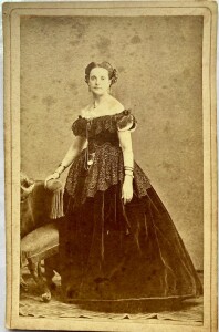 Figura 11 - Mary Anne Rose Mattey (1819-1892) - foto del 1860 (?) collezione privata Tristano.