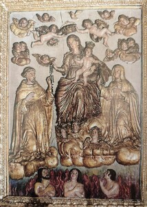 Anonimo scultore, Madonna del Carmine, fine XVI sec., Chiesa Madre, Buccheri 