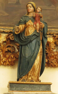 Anonimo scultore, Madonna del Carmine, fine XVI sec., Chiesa Madre, Buccheri 