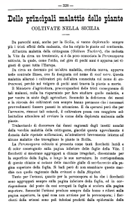 Orazio Comes in "Il Coltivatore", 1885, n. 11