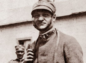 Giuseppe Ungaretti soldato al fronte