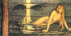 Edvard MUNCH, La dama del mare (1896)