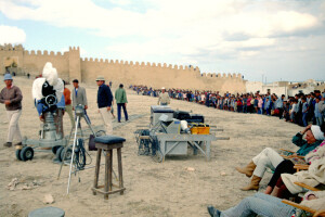 I preparativi a Sousse per le riprese di "Atti degli Apostoli"