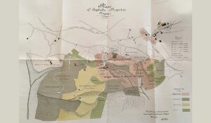 “Plan of Asphalte Properties (Ragusa) 1900”, di proprietà dell’Archivio Lorenzo Guastella