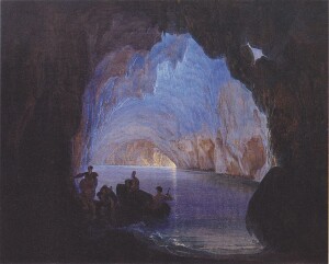 Capri, Grotta Azzurra, Heinrich Jakob Fried, 1835, Brema, Museo Kunsthalle