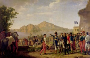 Fig. 11 Gioacchino Murat da Massa Lubrense dà l’ordine di battaglia per la “presa” di Capri, 1808, Johann Heinrich Scmidt, Musee Marmottan Monet, Paris