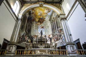 Siena, santa Maria della Scala, Ss. Annunziata, altare