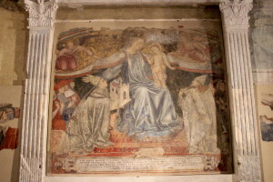 Santa Maria della Scala, Madonna di Misericordia, di Domenico di Bartolo
