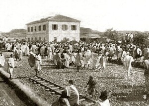 Asmara, Stazione ferroviaria, 1911 (Collezione Pasquale Santoro)