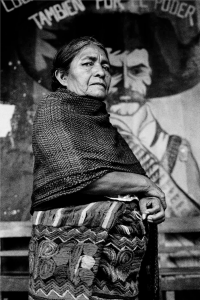 Campesina dell’Organizzazione Emiliano Zapata Chiapas Messico 1995