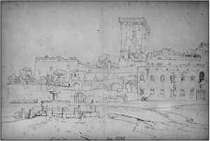 Fig. 4 Pozzuoli Villa di don Pedro di Toledo, Achille Vianelli, 1820, Napoli, Museo di San Martino