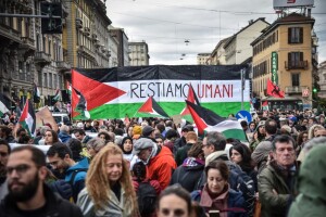 Milano, Per la Palestina, Ansa