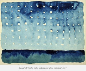 Georgia Keeffe, Notte stellata, 1917