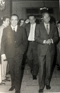 Trapani, Montanti con Ugo La Malfa, Segretario nazionale del PRI, 1971