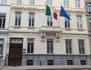 La sede dell'Istituto italiano di cultura a Bruxelles