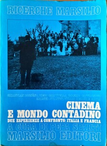 Copertina del volume degli atti del convegno italo-francese Filmer le monde rural