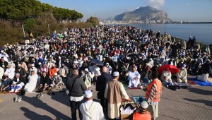 Celebrazioni per la fine del Ramadan a Palermo