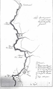 Fig. 14 Tonnarella di Diomella, oggi hotel La Tonnarella (Archivio di Stato, Napoli, Intendenza, Napoli, fs. 1635/1854, 1817)