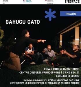 Teatro Gahugu Gato,  Rwanda, Gael Fayes, 2024