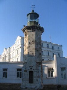 Il cosiddetto "faro genovese" di Constanta, terminato nel 1860 su un basamento del 1300 circa