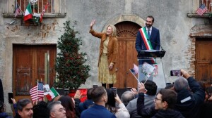 La first lady, Jill Tracy Jacobs Biden a Gesso nel Messinese